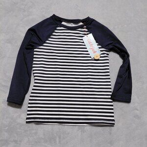 NWT Cat & Jack 3T Swim Rash Guard UPF 50+